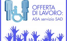 Offerta di lavoro ASA con servizio SAD nei territori di Carugo, Inverigo, Lurago, Mariano Comense, Arosio, Cabiate.